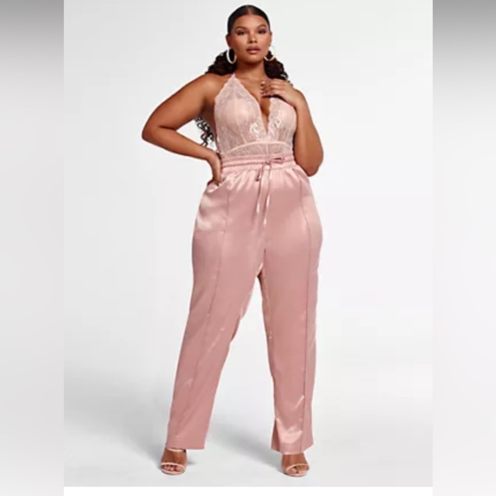 Satin Robe and Pant Set NWT - Picture 6 of 10